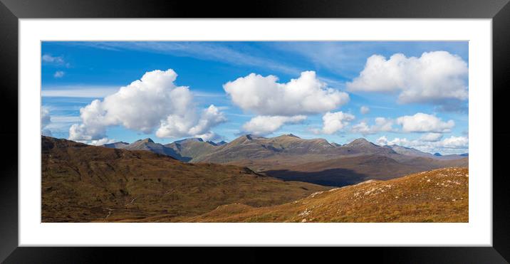 Devil's Staircase Panorama. Framed Mounted Print by Tommy Dickson