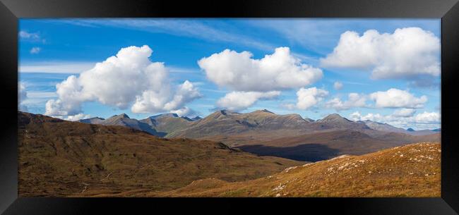 Devil's Staircase Panorama. Framed Print by Tommy Dickson