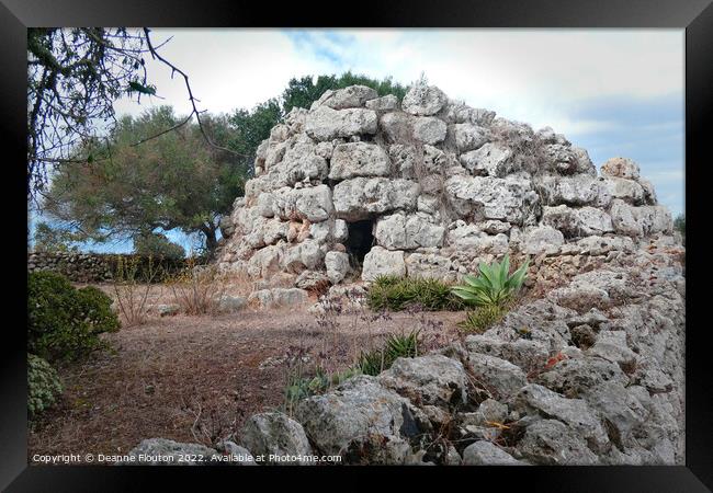 Talyotic Ruins of Menorca Framed Print by Deanne Flouton
