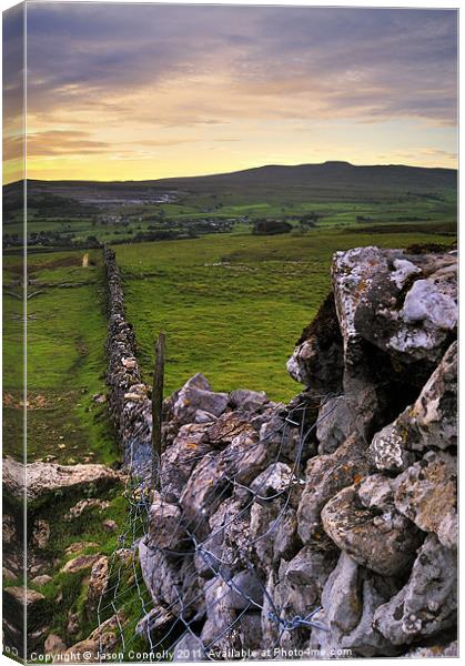 Yorkshire Dales Canvas Print by Jason Connolly