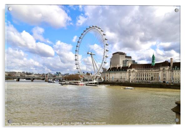London Eye Acrylic by Tony Williams. Photography email tony-williams53@sky.com