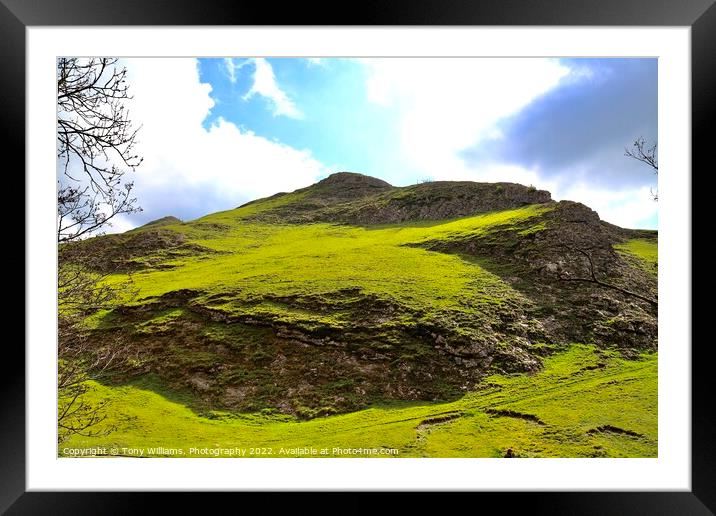 Dovedale Peak District  Framed Mounted Print by Tony Williams. Photography email tony-williams53@sky.com