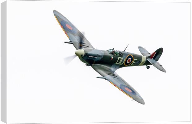 Supermarine Spitfire Mk Vb AR501 Canvas Print by J Biggadike