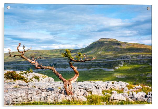 Majestic Yorkshire Landscape Acrylic by John Henderson