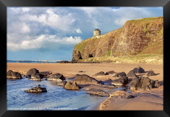 Downhill,Northern Ireland Framed Print by jim Hamilton