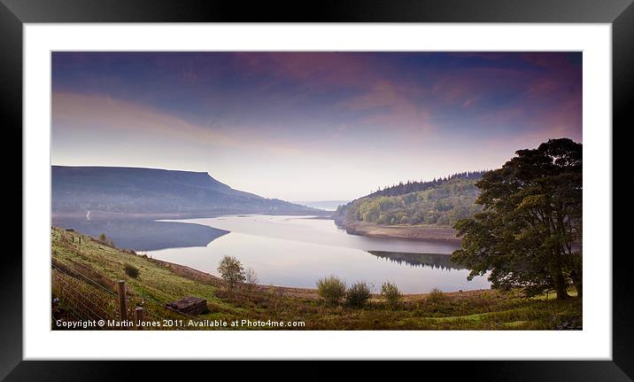 Before the sunrise at Ladybower Framed Mounted Print by K7 Photography