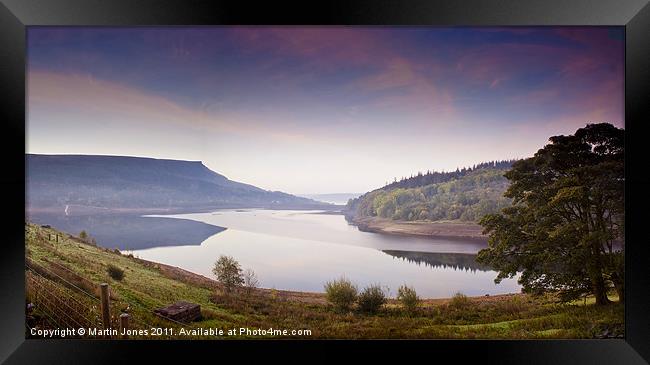 Before the sunrise at Ladybower Framed Print by K7 Photography