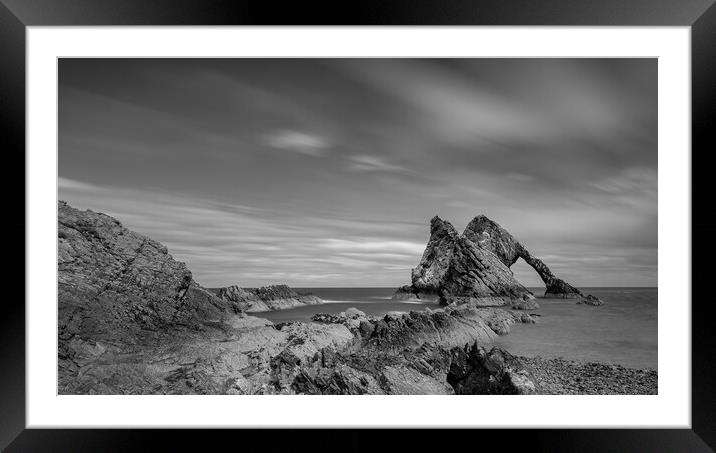 Bow Fiddle Rock Framed Mounted Print by paul green