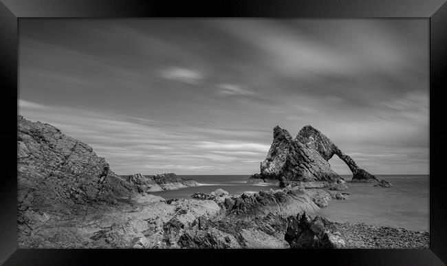 Bow Fiddle Rock Framed Print by paul green
