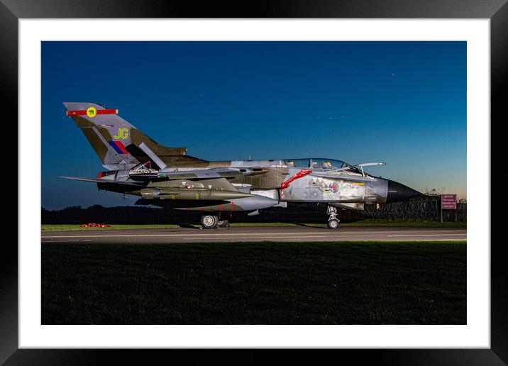 Panavia Tornado GR1 ZA320 Framed Mounted Print by J Biggadike