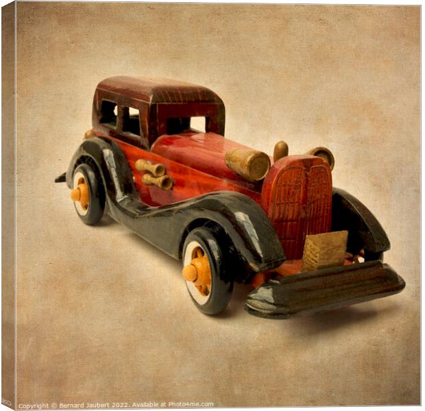 Retro car Canvas Print by Bernard Jaubert