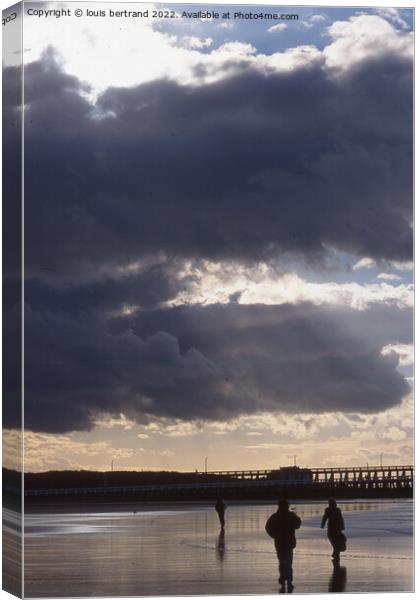 Sky cloud Canvas Print by louis bertrand