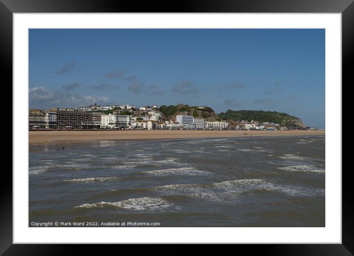 Hastings. Old and New. Framed Mounted Print by Mark Ward