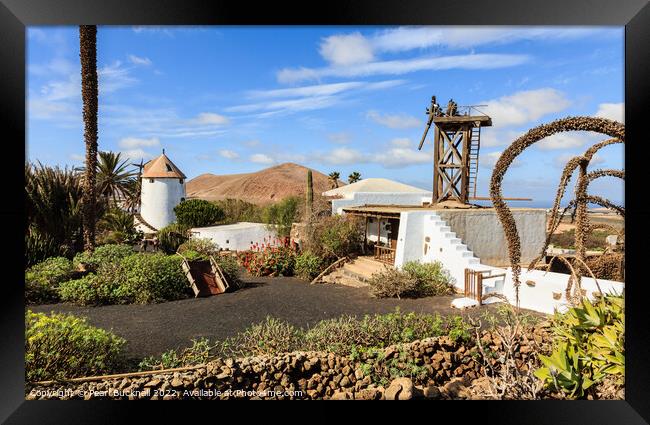Agricultural Museum in Lanzarote Framed Print by Pearl Bucknall