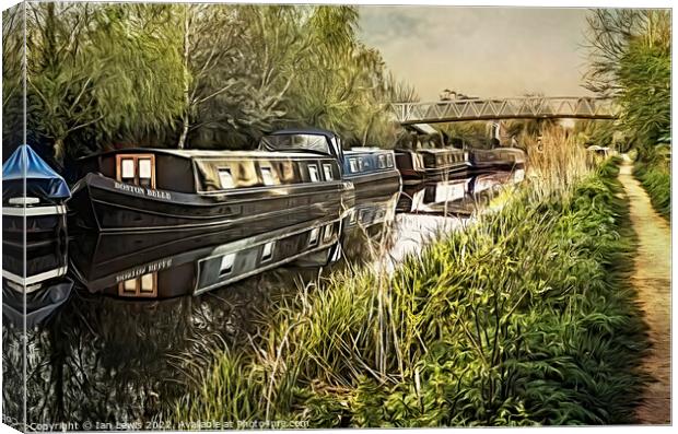 Boston Belle and Friends Canvas Print by Ian Lewis