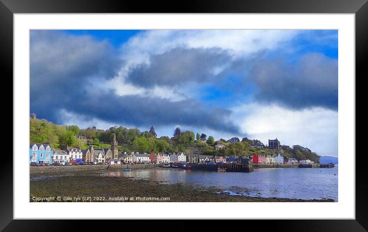 TOBERMORY MULL LIGHTHOUSE argyll and bute  Framed Mounted Print by dale rys (LP)