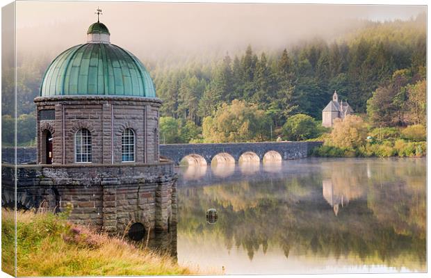Elan Valley Morning Light Canvas Print by Ian Collins