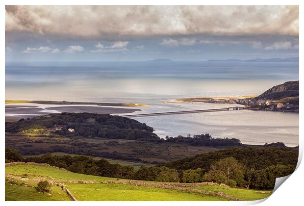 Barmouth Bridge Print by Rory Trappe