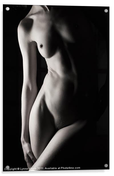 Body Sculpture Acrylic by Lynne Morris (Lswpp)