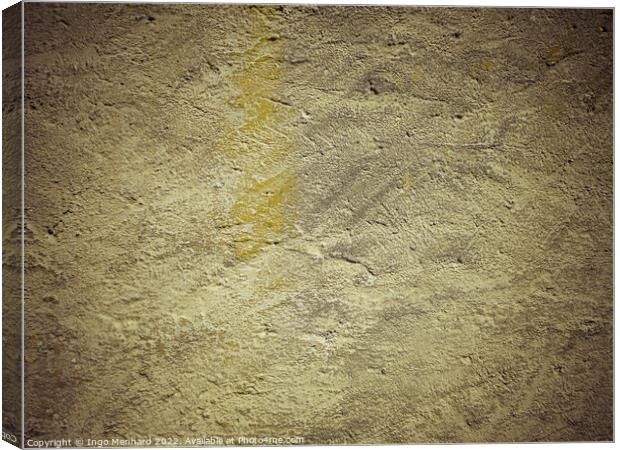 Closeup of a stone texture background Canvas Print by Ingo Menhard