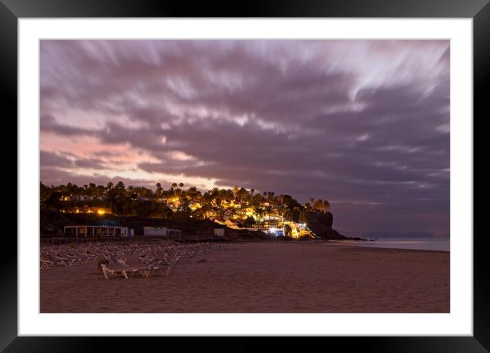 Moody Sunrise at Piedras Cadas Framed Mounted Print by Rob Cole