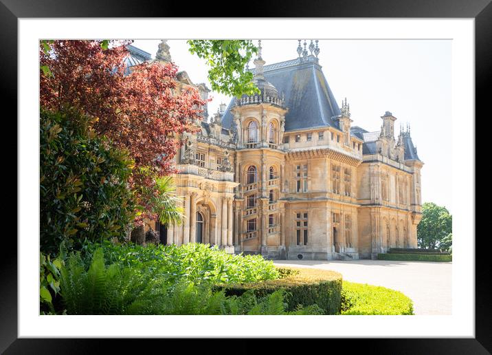 The Majestic Waddesdon Manor Framed Mounted Print by Graham Custance