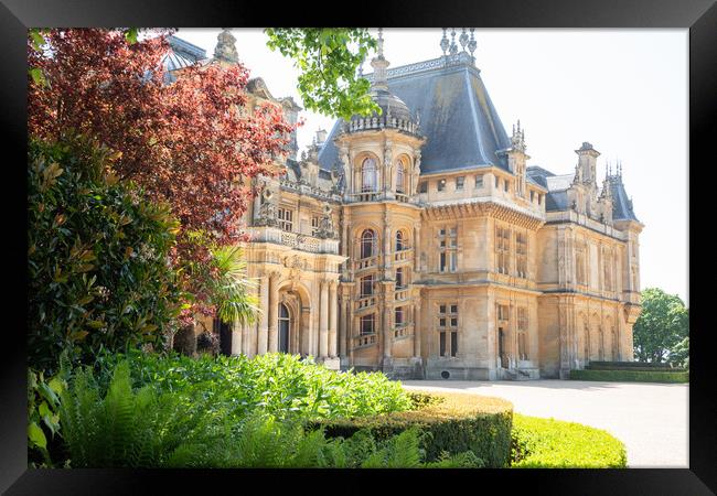 The Majestic Waddesdon Manor Framed Print by Graham Custance