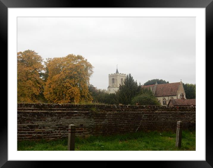 Serenity in Grantchester Framed Mounted Print by Simon Hill