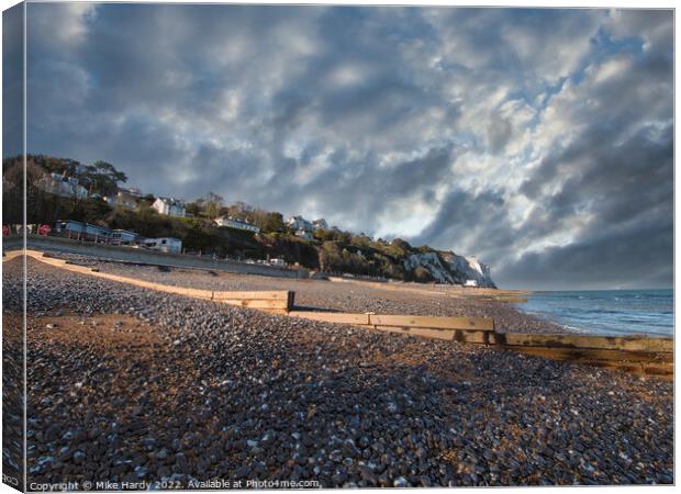 St. Margarets Bay at Dusk Canvas Print by Mike Hardy