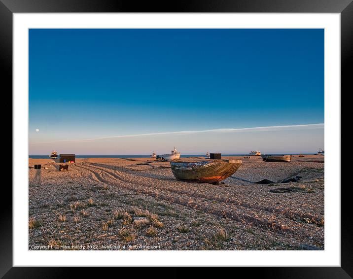 Dungeness wild plains Framed Mounted Print by Mike Hardy