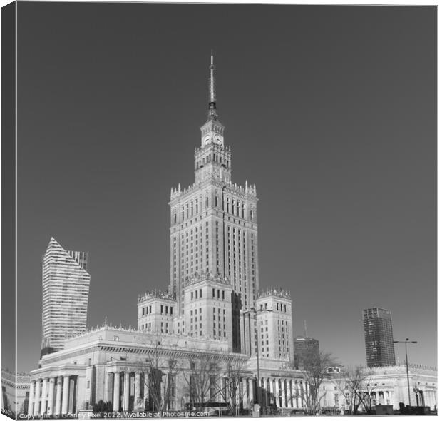 Palace of Culture and Science Canvas Print by Margaret Ryan