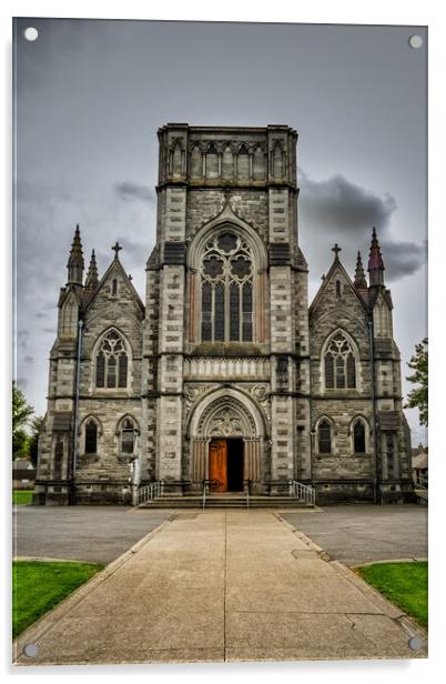 Church of Saint John the Evangelist in Kilkenny Acrylic by Artur Bogacki