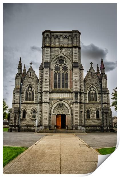 Church of Saint John the Evangelist in Kilkenny Print by Artur Bogacki