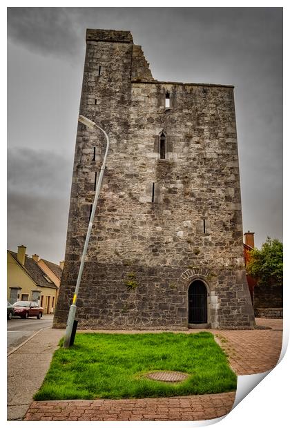 Maudlin Castle in Kilkenny, Ireland Print by Artur Bogacki