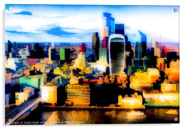 Art Of London  Acrylic by David Pyatt