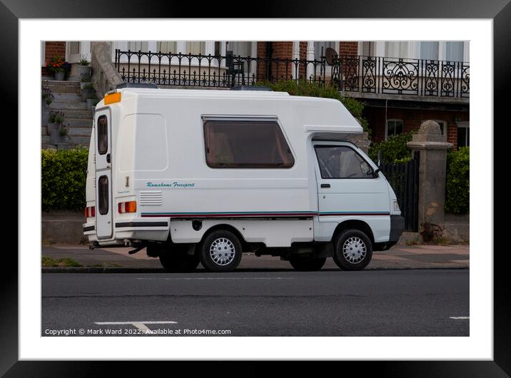 Daihatsu Romahome Freespirit Framed Mounted Print by Mark Ward