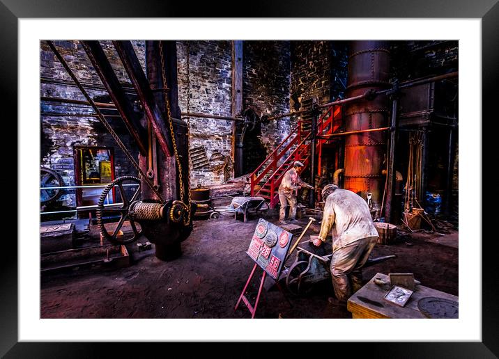 Ironworks Framed Mounted Print by chris smith