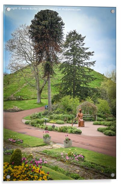 Blooming Carlisle Park Acrylic by Aimie Burley