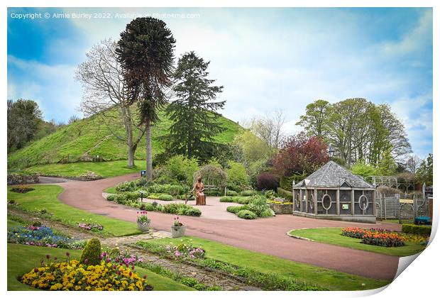 Carlisle Park Morpeth, landscape  Print by Aimie Burley