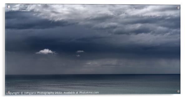 Cantabrian Sea Thunderstorm Acrylic by DiFigiano Photography
