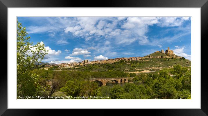 San Vicente de la Sonsierra Framed Mounted Print by DiFigiano Photography