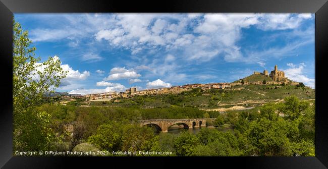 San Vicente de la Sonsierra Framed Print by DiFigiano Photography