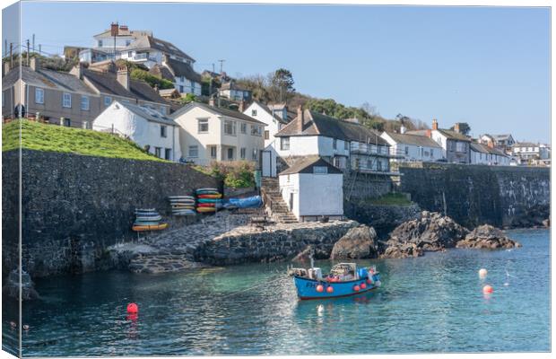 Coverack, Cornwall Canvas Print by Graham Custance