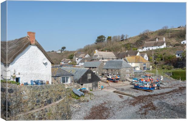 Cadgwith, Cornwall  Canvas Print by Graham Custance