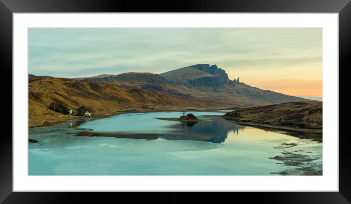 The Old Man Of Storr Framed Mounted Print by Phil Durkin DPAGB BPE4