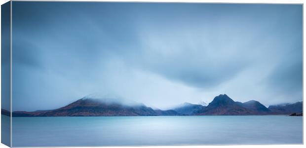 The Cuillin mountain range on the Isle Of Skye Scotland Canvas Print by Phil Durkin DPAGB BPE4