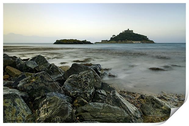 St Michael's Mount Print by R K Photography