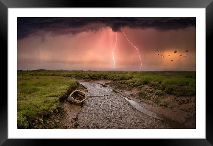 NORFOLK MARSHES 2 Framed Mounted Print by Tony Sharp LRPS CPAGB