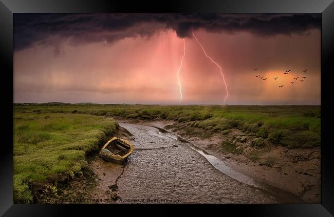 NORFOLK MARSHES 2 Framed Print by Tony Sharp LRPS CPAGB