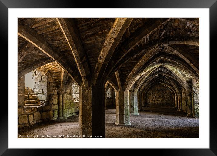 The Arches Framed Mounted Print by Lrd Robert Barnes